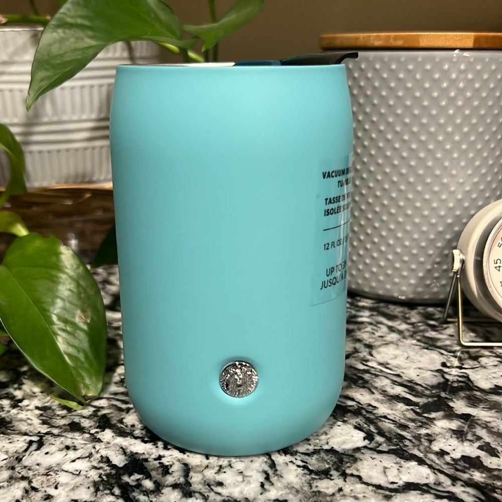 Nwt Starbucks Tiffany Blue Travel Tumbler